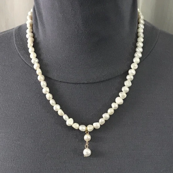 The Princess Bride Buttercup Natural Pearls Pearl Drop Necklace Handmade Replica - Picture 8 of 15
